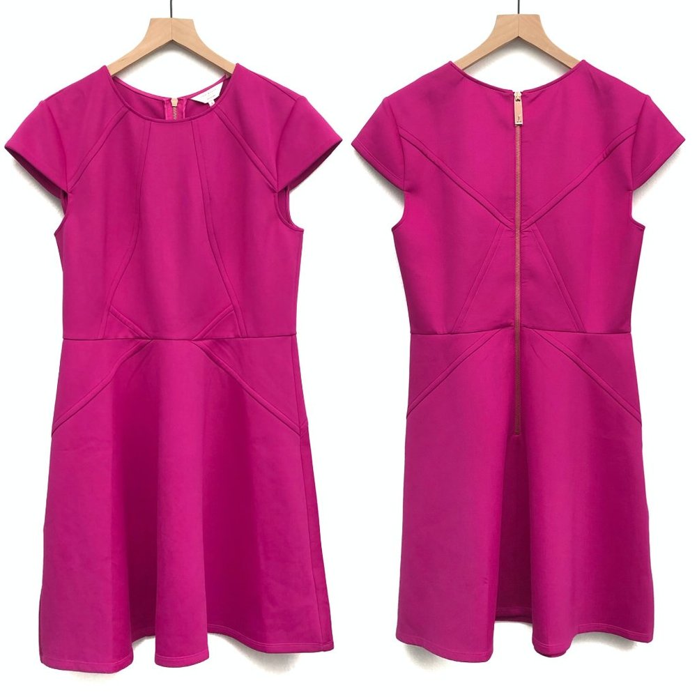 New Ted Baker Magenta Career Dress